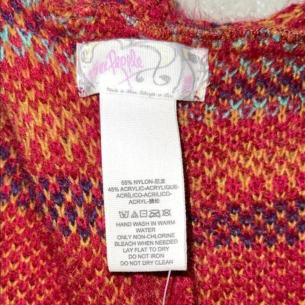 Free People Cold Canyon Hooded Poncho - Picture 4 of 4